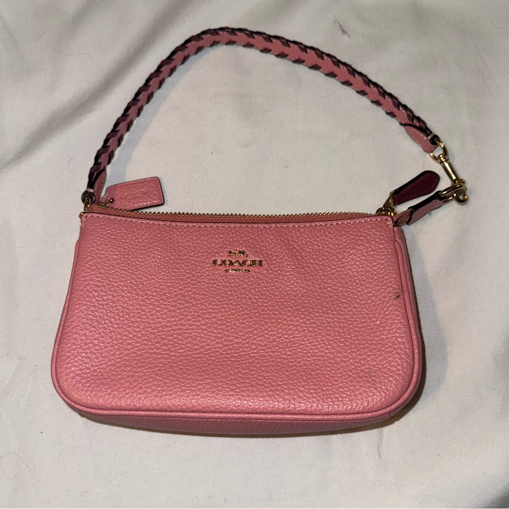 Coach mini pink purse